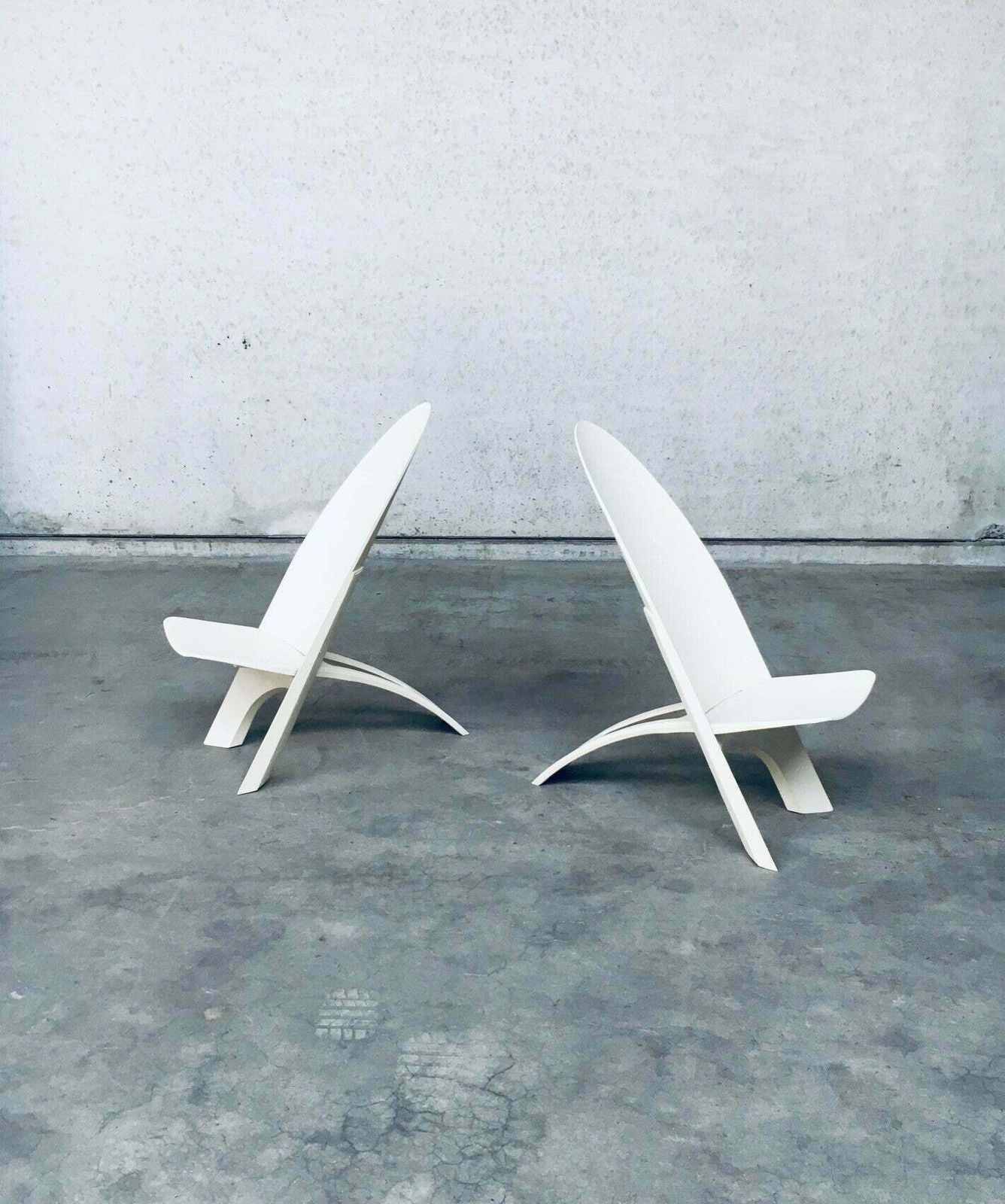 Dutch Design Lounge Chair Set Door DR. B Schwarz Voor Demury photo for sale