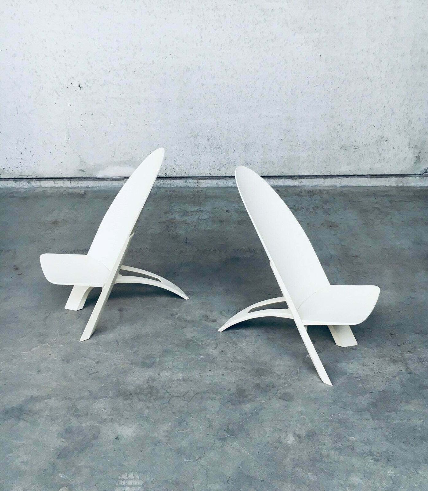 Dutch Design Lounge Chair Set Door DR. B Schwarz Voor Demury photo vinterior