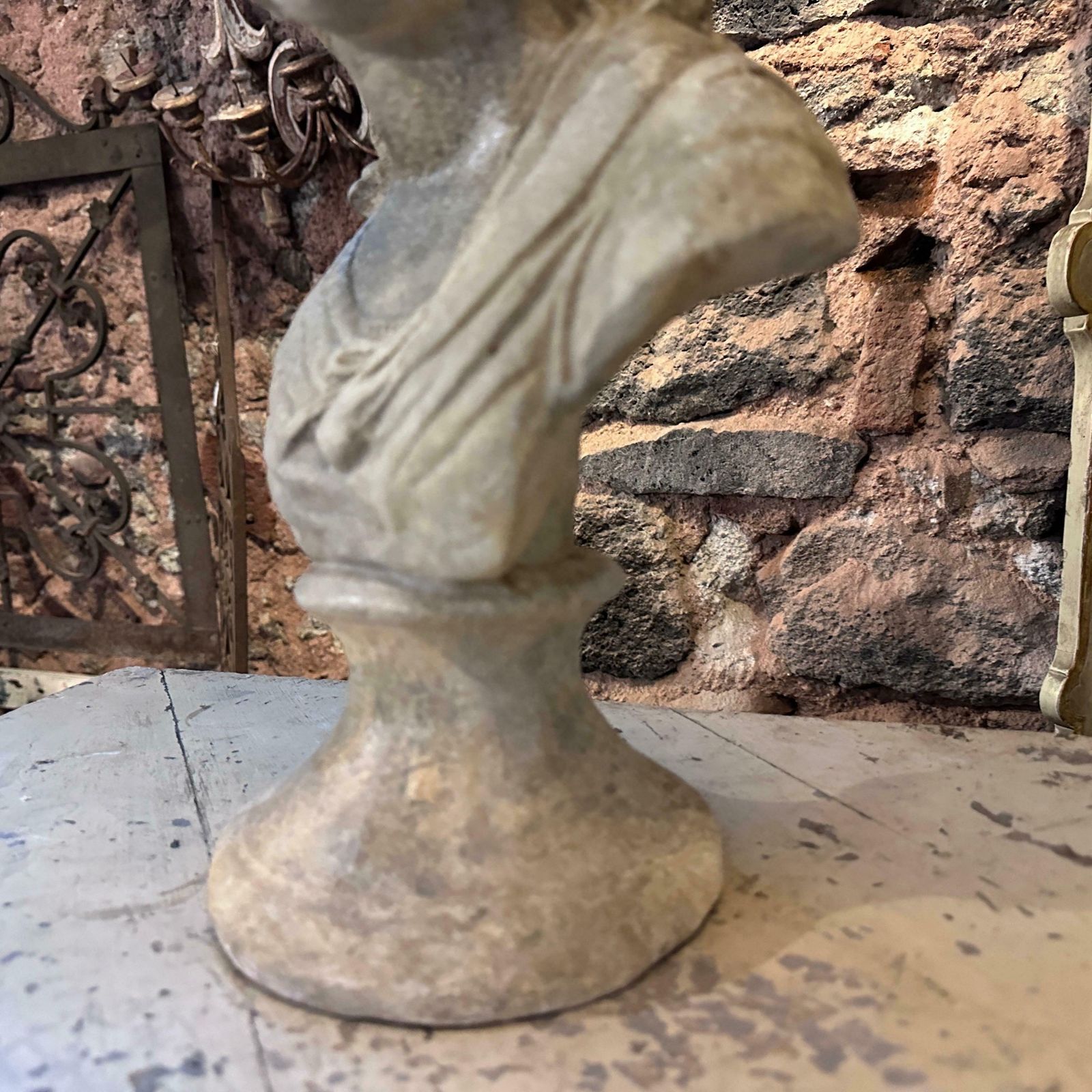 photo buy 1930s Terracotta Sicilian Sculpture Of A Young Girl