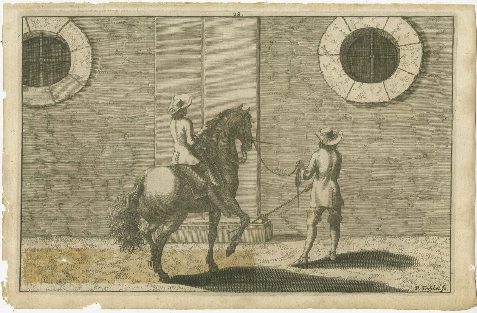 Set Of 5 Antique Horse Riding Prints photo Art