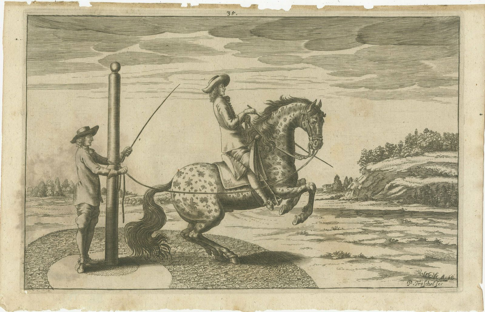 Set Of 10 Antique Horse Riding Prints photo Art