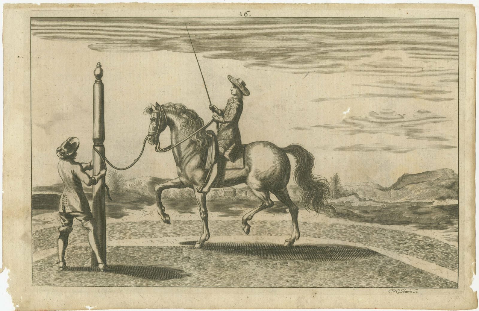 Set Of 10 Antique Horse Riding Prints photo vinterior