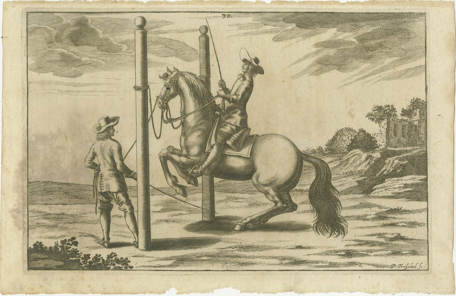 Set Of 10 Antique Horse Riding Prints photo buy