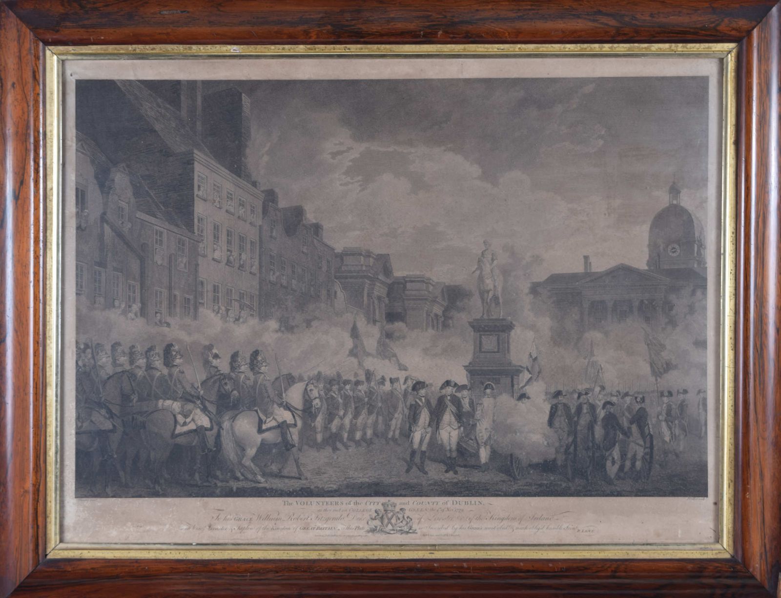 Joseph Collyer (1748 – 1827) After Francis Wheatley (1747 – 1801)the Volunteers Of The City And County Of Dublin photo 225.0