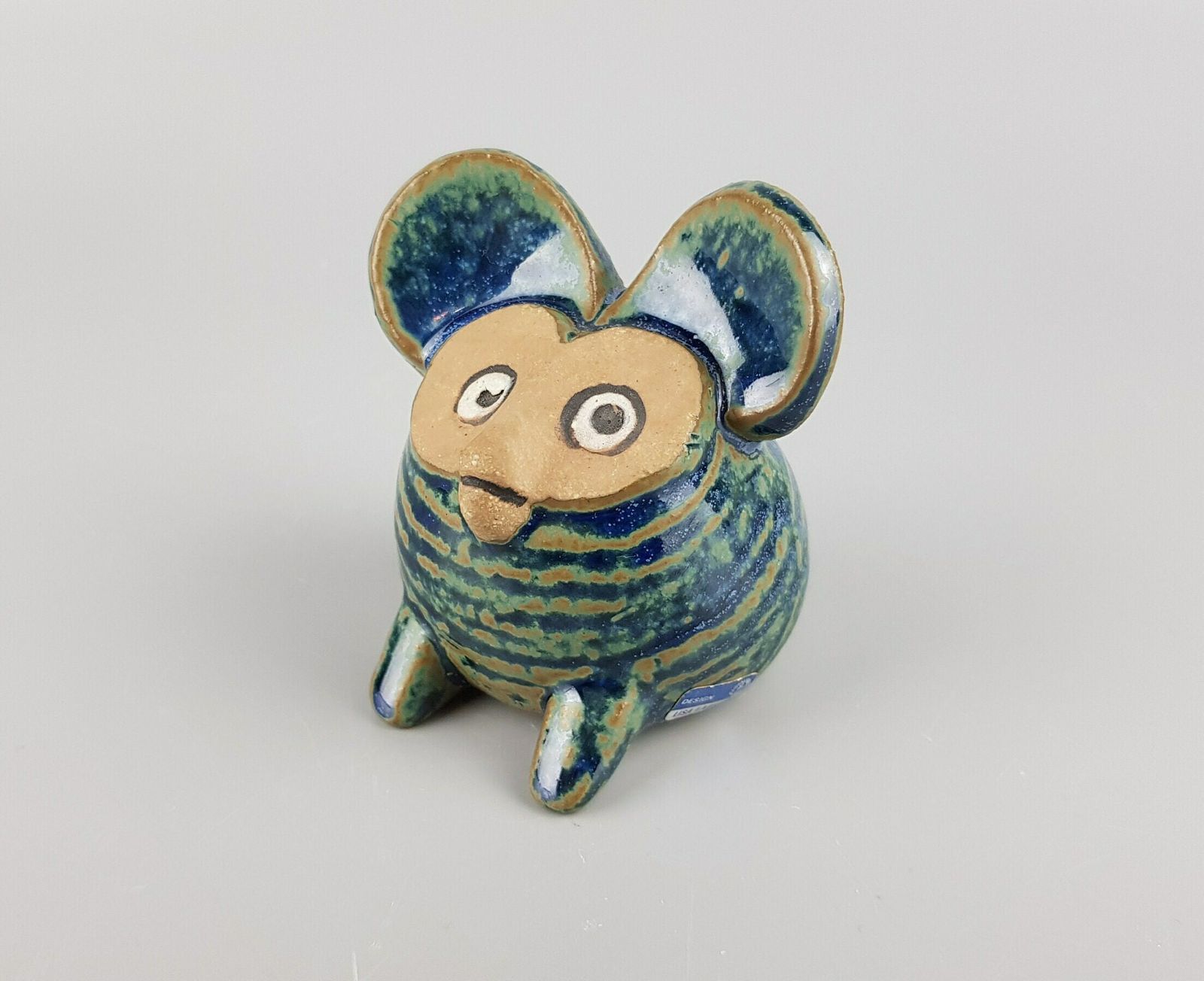 Vintage Spökmus (Ghost Mouse) Van Lisa Larson Uit De Menageri Serie Van Gustavsberg Studio Pottery, Zweden, 1965