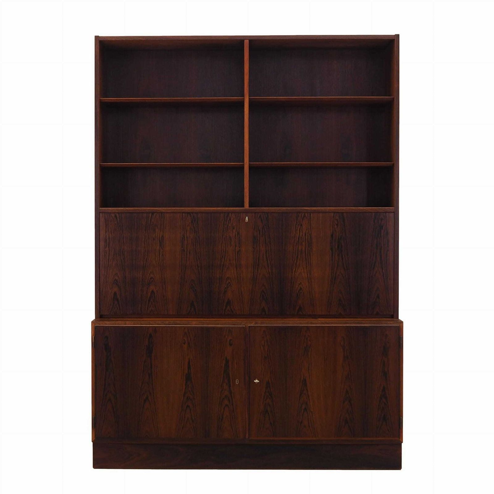 Vintage Boekenkast, Deens Design, Jaren 1970, Ontwerper: Carlo Jensen, Productie: Hundevad