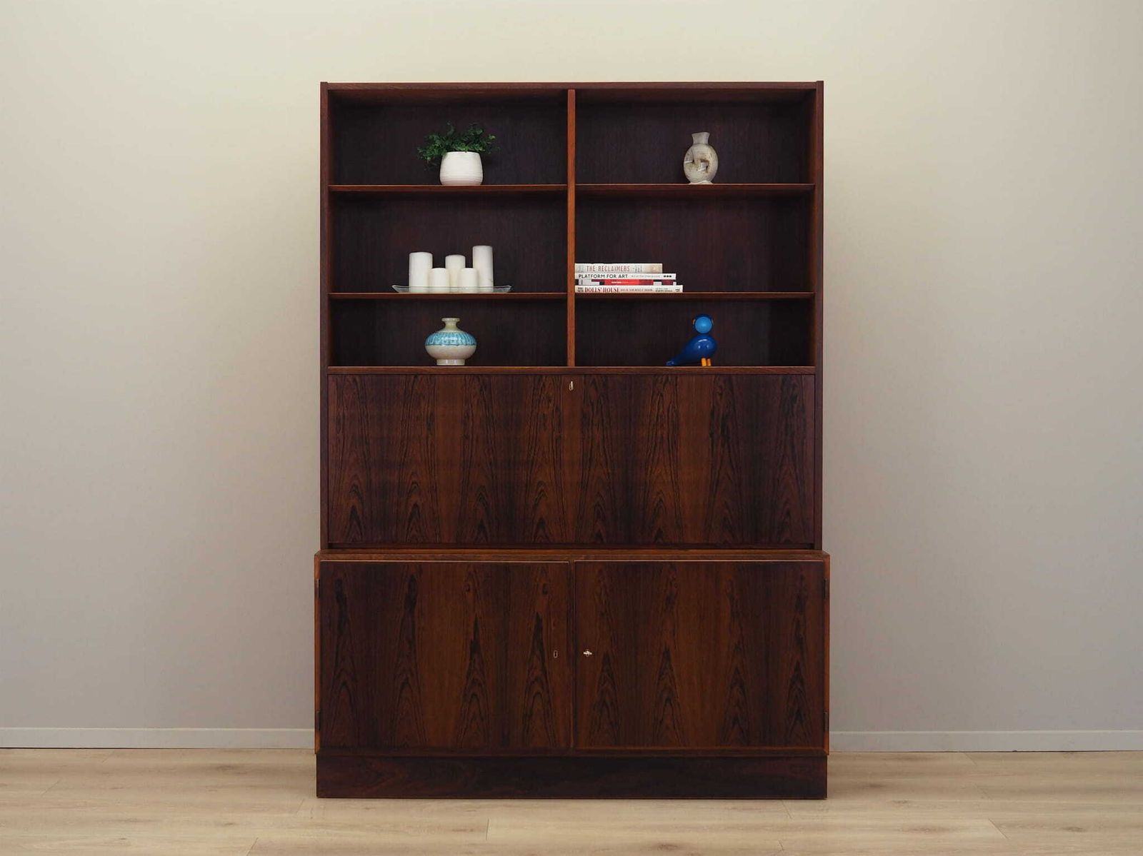 Vintage Bookcase, Danish Design, 1970s, Designer: Carlo Jensen, Production: Hundevad photo furniture