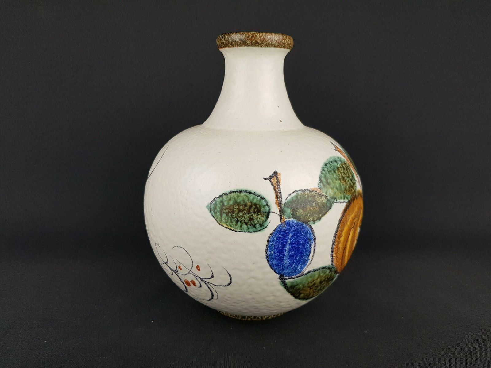Vintage Ruscha Keramik Vase West German Pottery 1960s photo vinterior