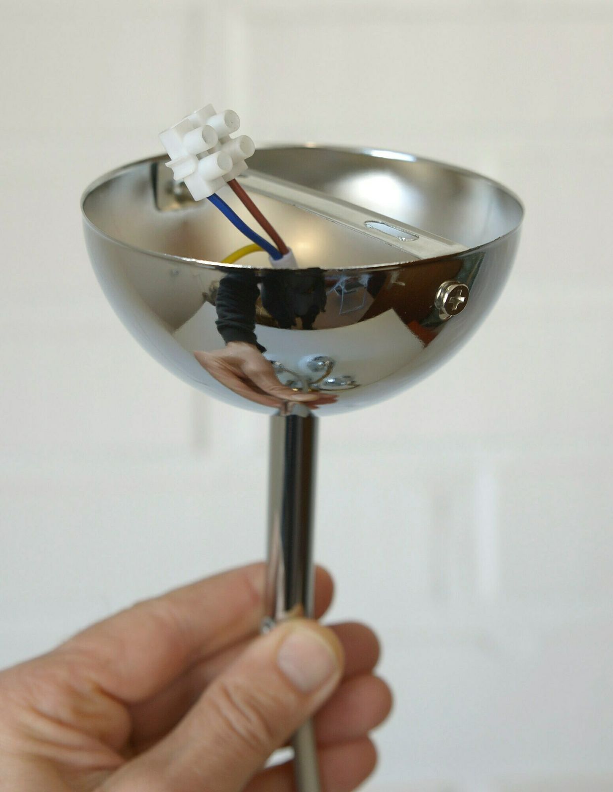 Vintage Pendant Lamp / Art Deco Style Chandelier / Mid Century Modern / Light Fixture 1970s photo buy
