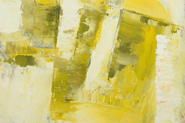 Pär Lindblad (1907 1981), Swedish Artist. Abstract Composition. Oil On Canvas. photo for sale