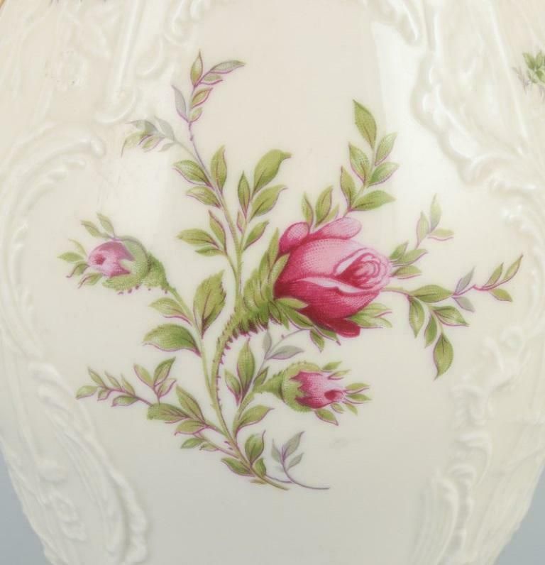Rosenthal, Germany. "Sanssouci", Cream Coloured Coffee Pot Decorated With Flowers photo furniture