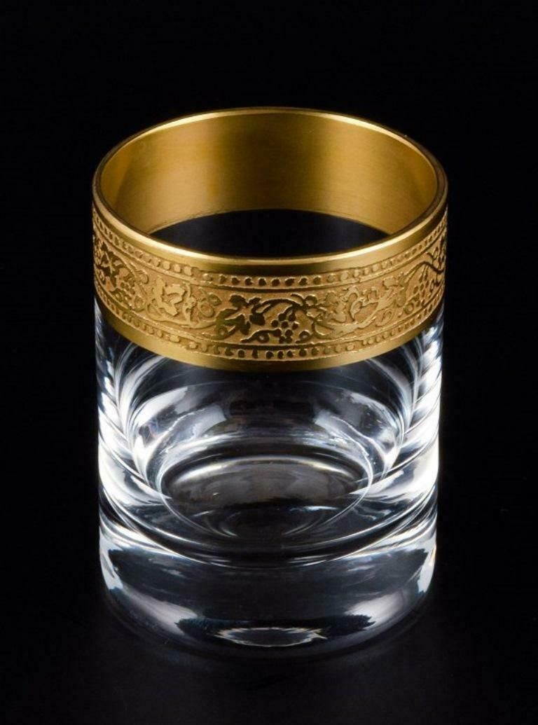 Rimpler Kristall, Zwiesel, Germany, Six Mouth Blown Crystal Shot Glasses. photo for sale