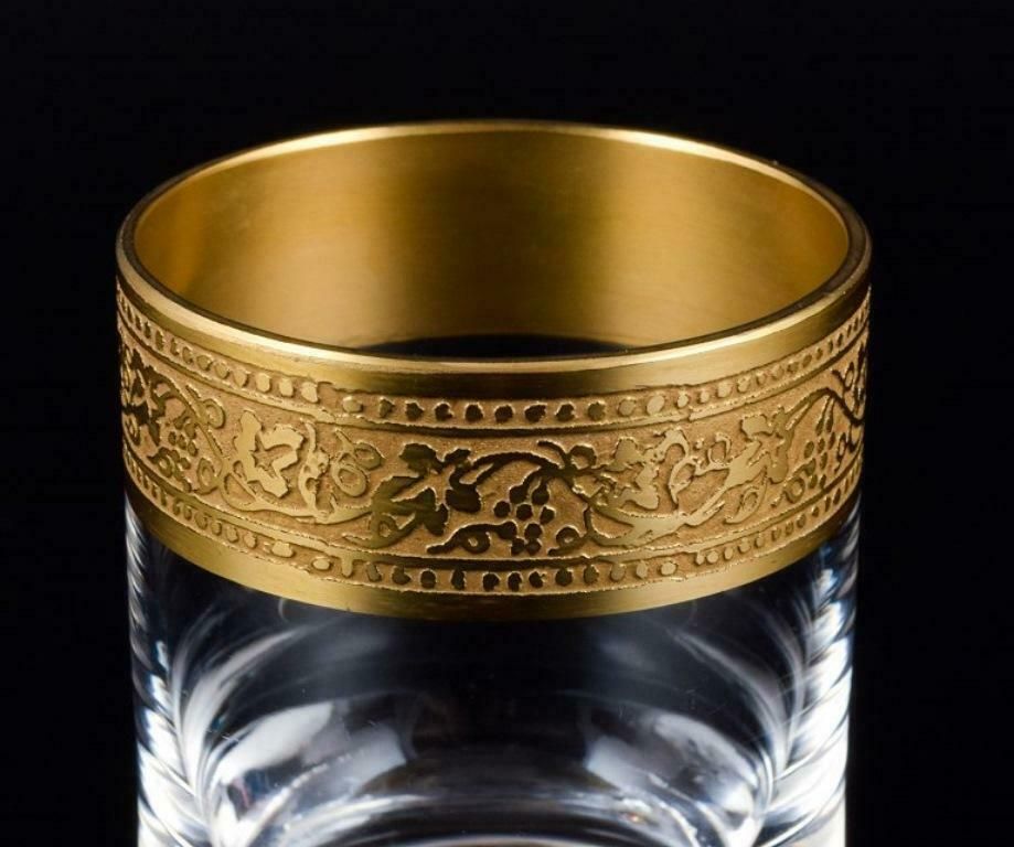 Rimpler Kristall, Zwiesel, Germany, Six Mouth Blown Crystal Shot Glasses. photo Home Decor