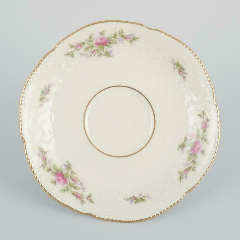 Rosenthal, Germany. "Sanssouci", Six Cream Coloured Teacups With Saucers. photo Home Decor