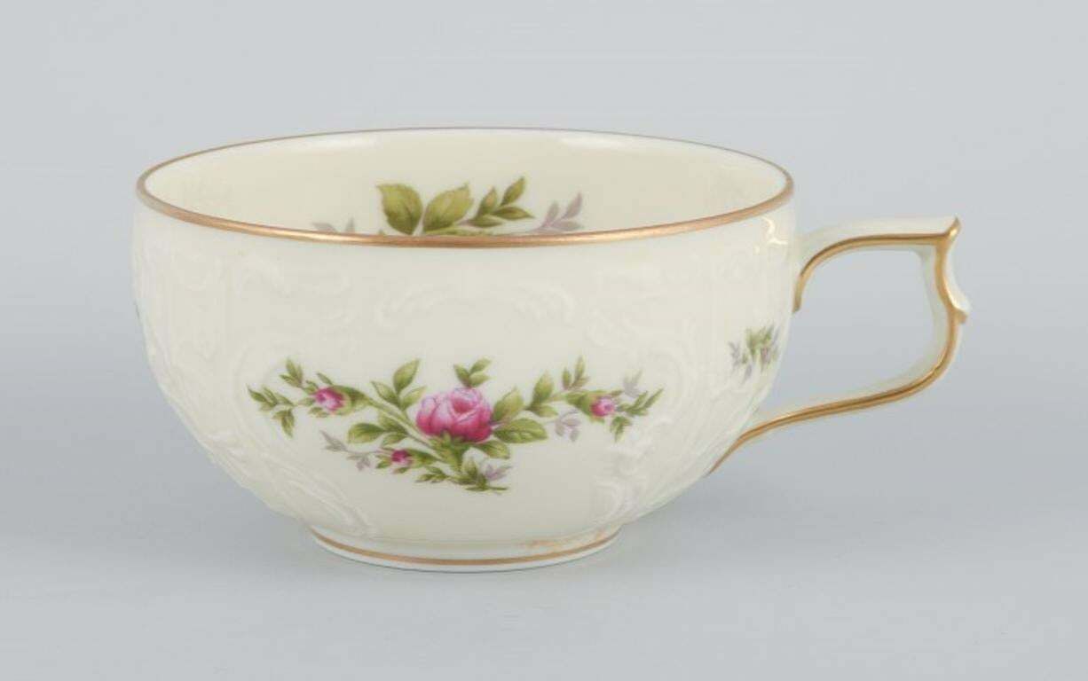 Rosenthal, Germany. "Sanssouci", Six Cream Coloured Teacups With Saucers. photo 459.0