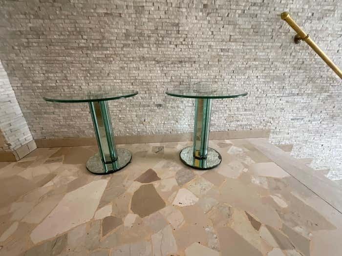Pair Of Coffee Tables   Model Golf   Gallotti & Radice photo vinterior