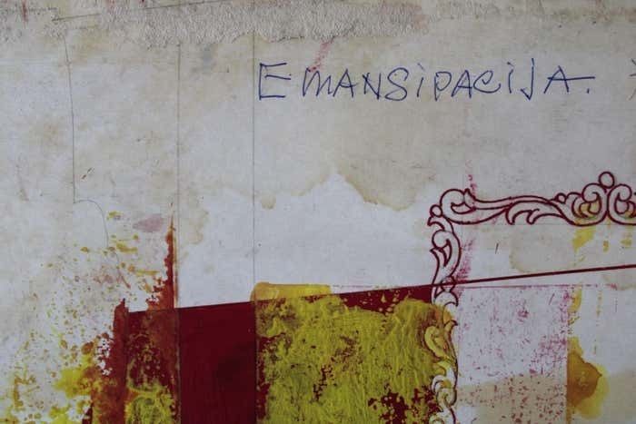 photo buy Albert Goltjakov Emancipation Mixed Media Art On Paper