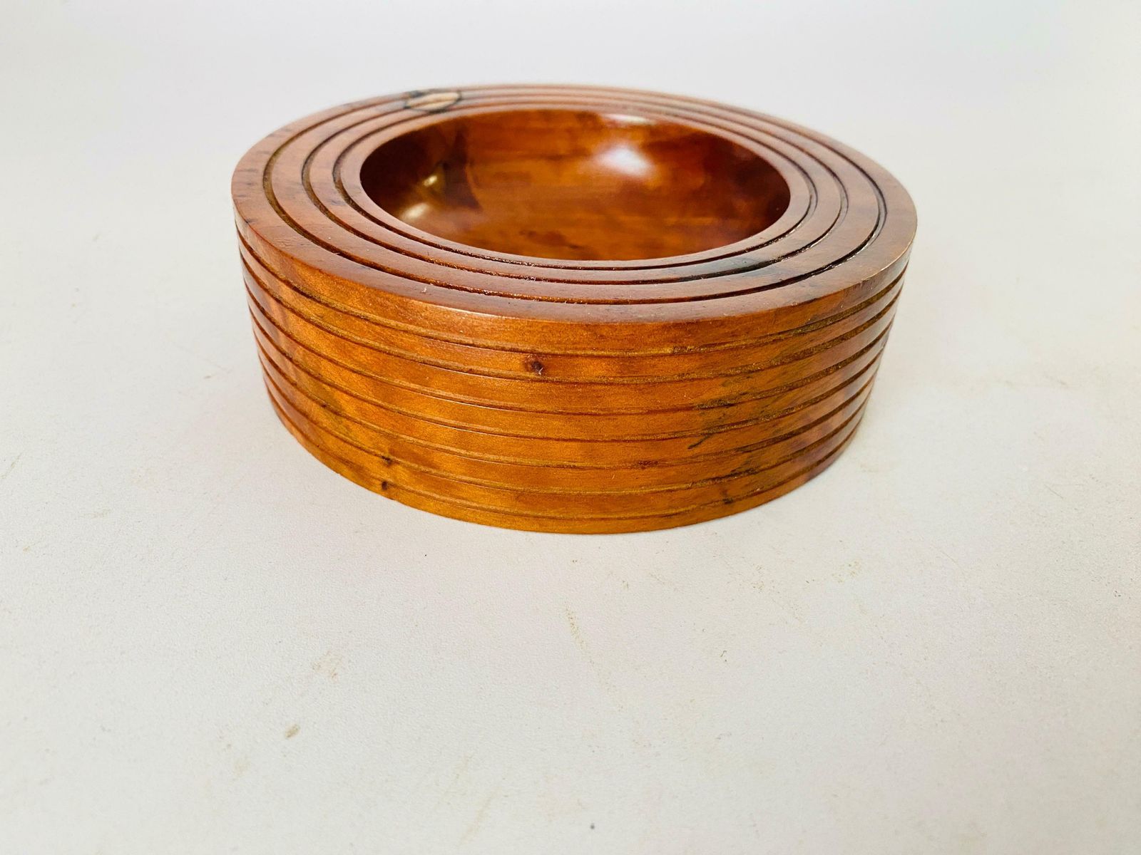 1970 Solid Wood Ashtray France Brown Colour £307.24 photo vinterior