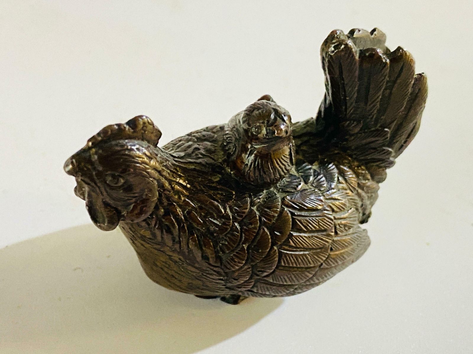 photo furniture Set Of 3 Animals Sculptures Bronze France 1900