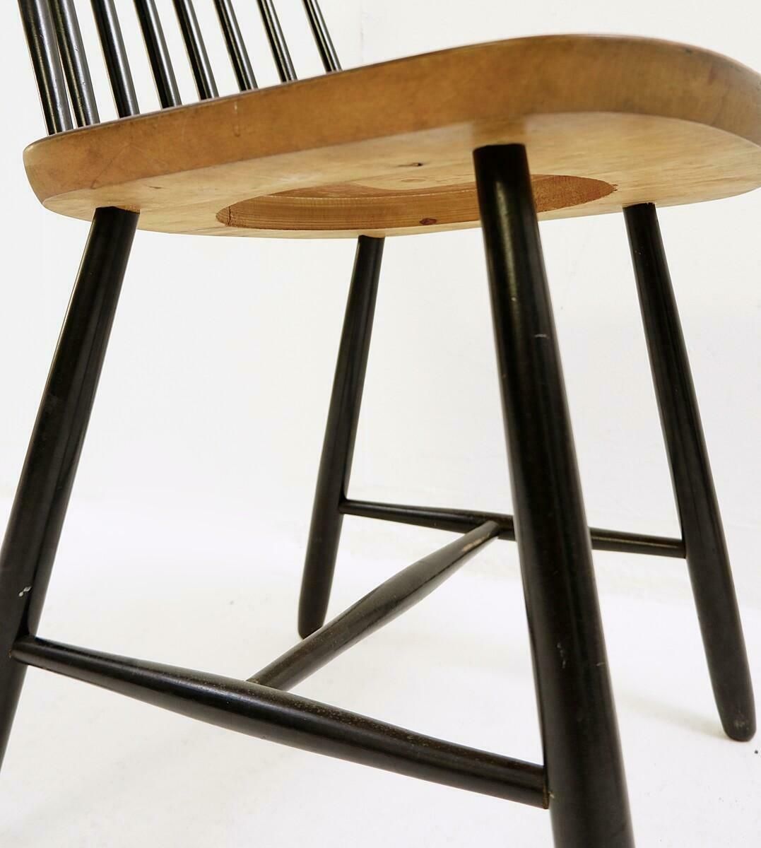 Mid Century Spindle Back Dining Chairs By Yngve Ekström For Pastoe, Netherlands photo for sale