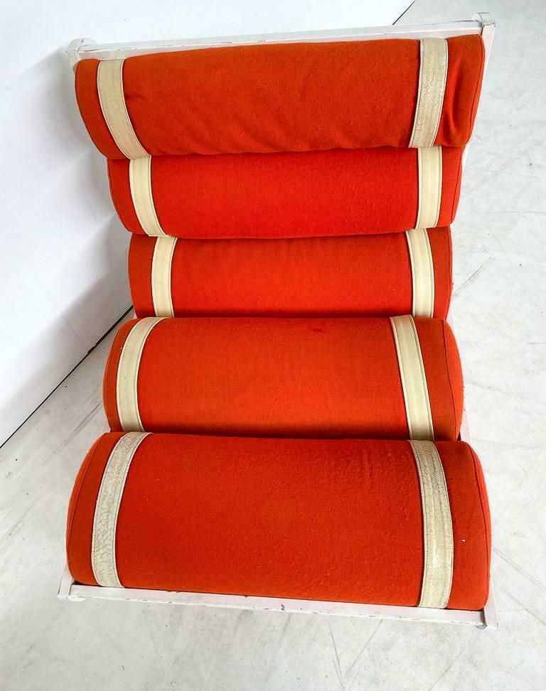Mid Century Modern Pair Of Italian Red Armchairs, 1960s   Orignal Upholstery photo furniture