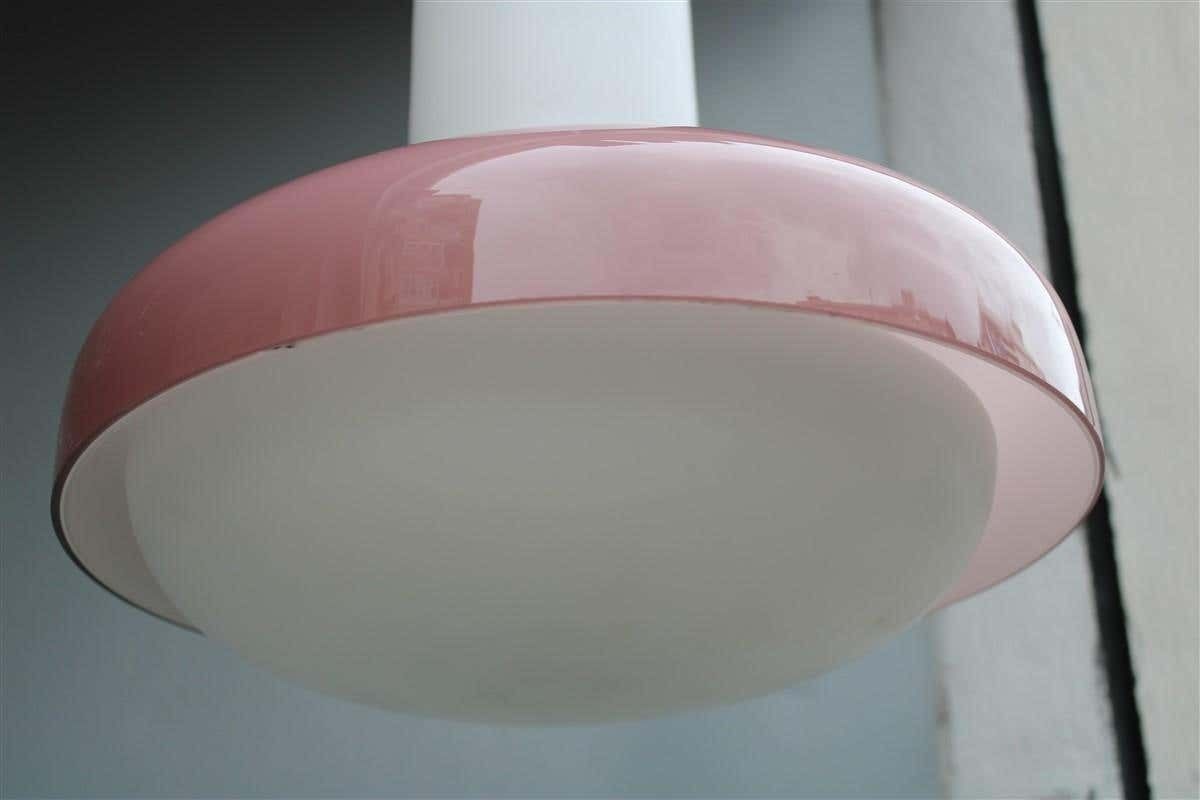Chandelier Italian Murano Art Glass Vistosi, 1950s photo for sale