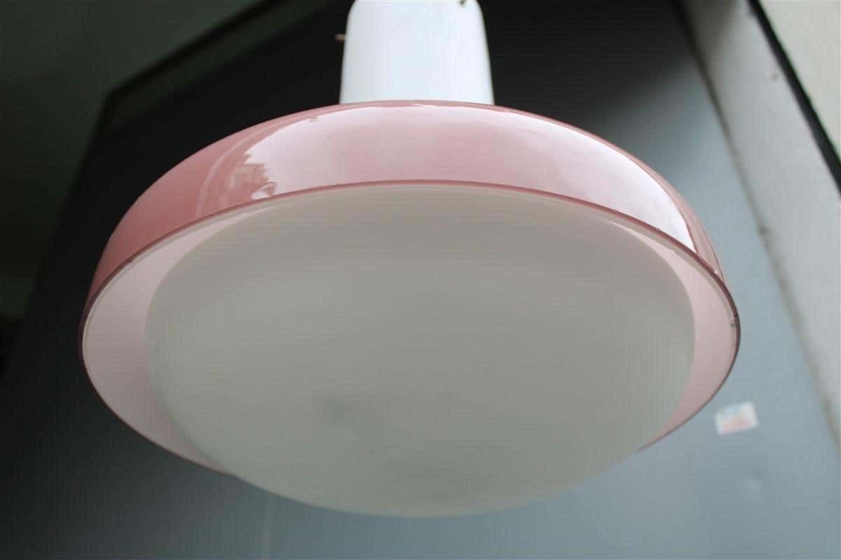 Chandelier Italian Murano Art Glass Vistosi, 1950s photo vintage