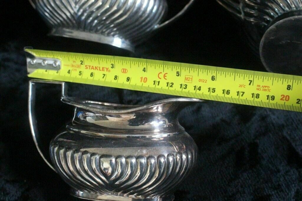 photo for sale Set Of 3 Pieces Of Serving Set E.P.N.S. Sheffield Silver Plated