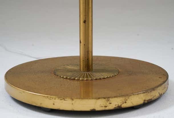 Swedish Modern Floor Lamp By Böhlmarks 1940s photo buy