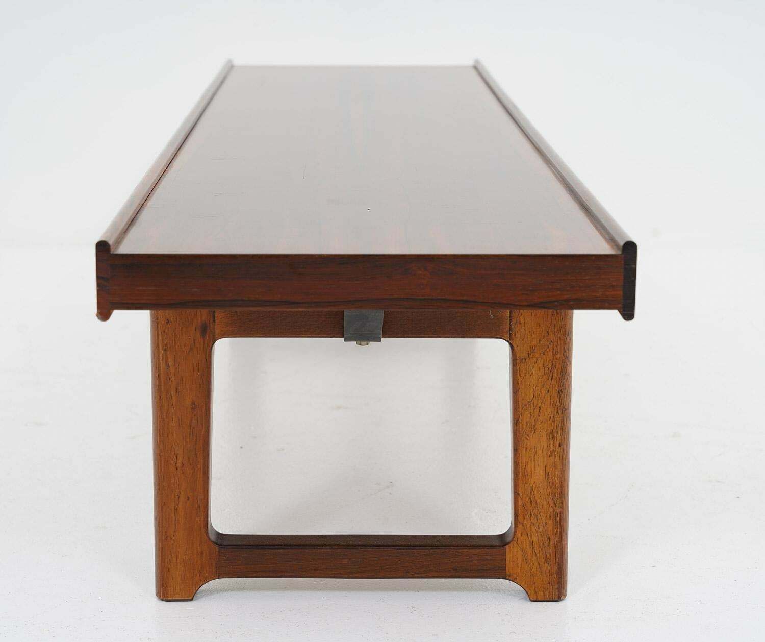 Scandinavian 'Krobo' Bench In Rosewood By Torbjørn Afdal For Mellemstrands photo Furniture
