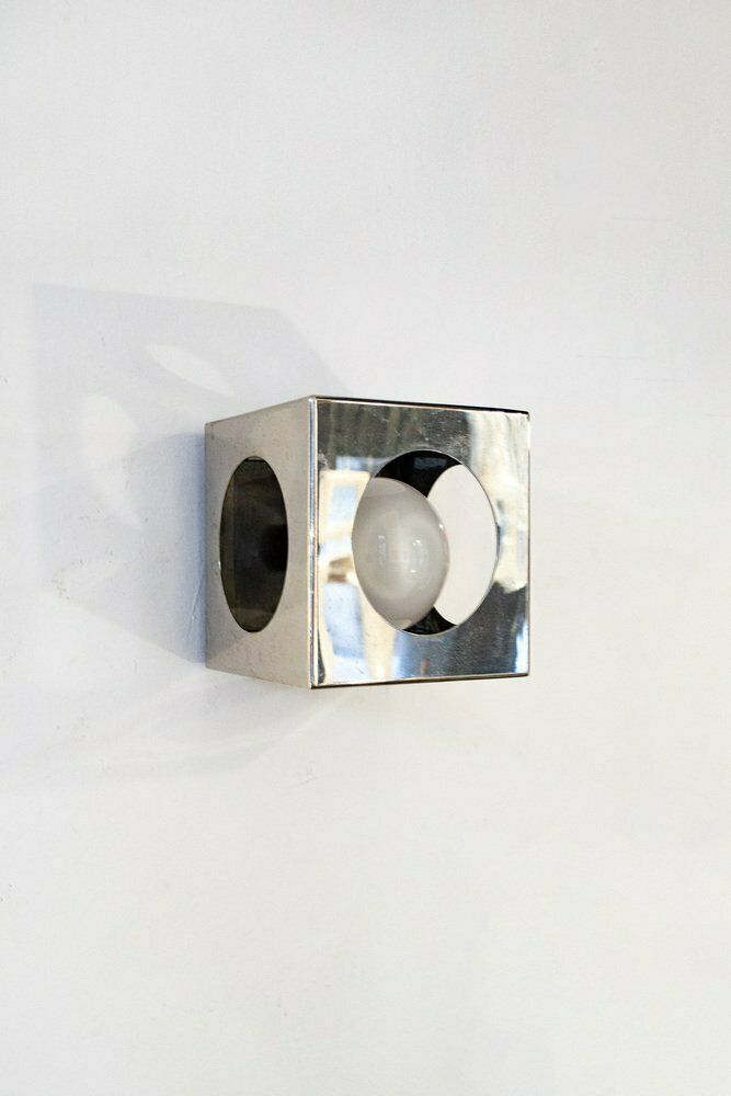 Steel Wall And Table Lamp By Reggiani, Italy, 1970s
