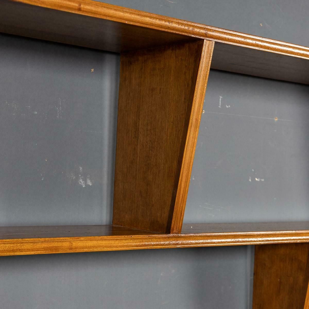 20th Century Italian Beech Wood Bookcase / Room Divider, C.1950 photo vinterior