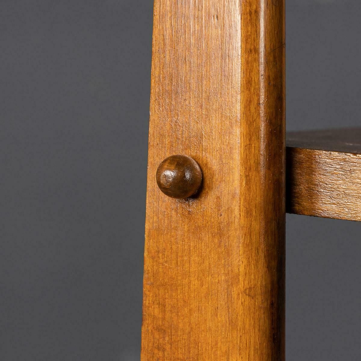 photo furniture 20th Century Italian Beech Wood Bookcase / Room Divider, C.1950