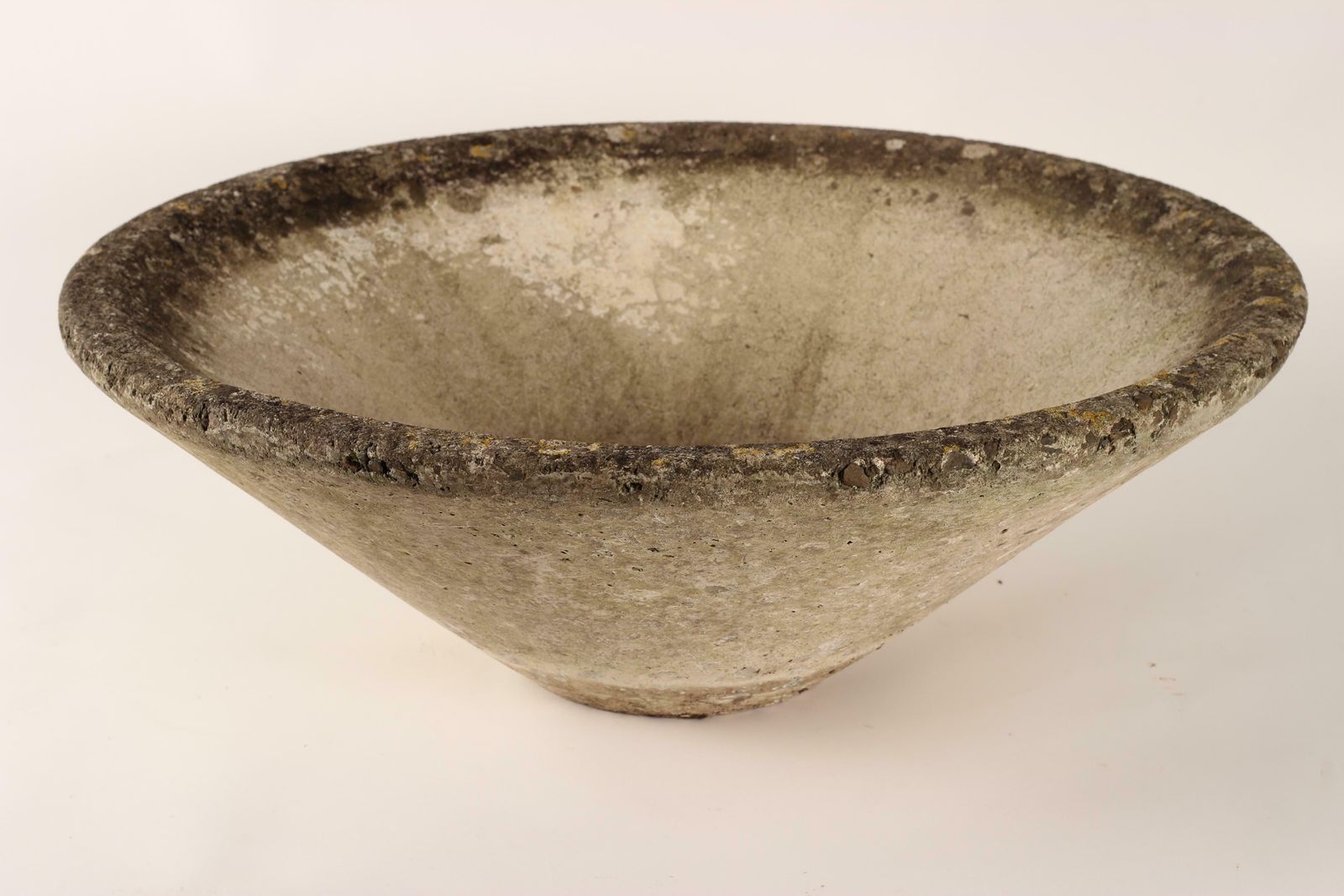 Willy Guhl Inspired Concrete Planter In Cone Shape Made In England, 1960’s photo buy