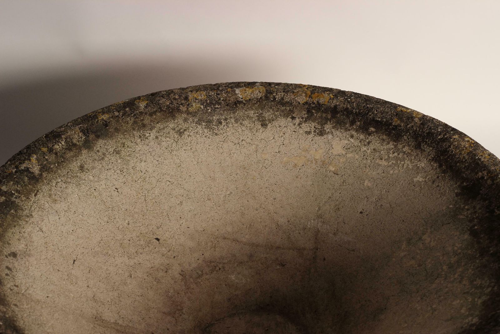 photo buy Willy Guhl Inspired Concrete Planter In Cone Shape Made In England, 1960’s