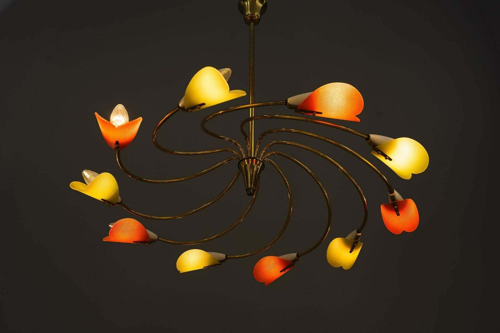 photo buy Rupert Nikoll Tornado Chandelier Vienna Around 1960s