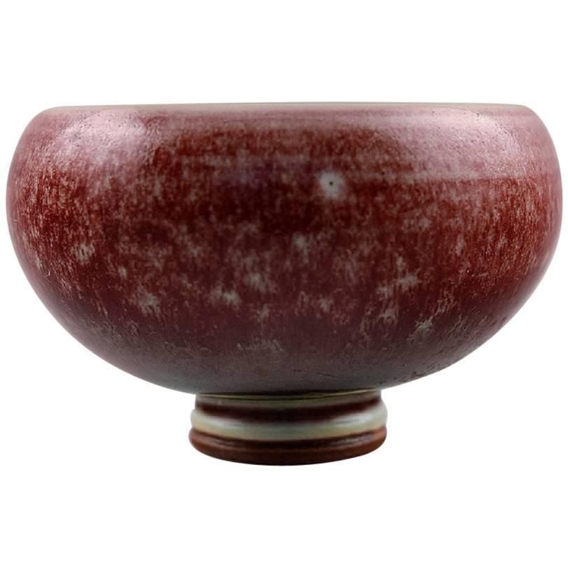 Berndt Friberg Studio Pottery Vase, Modern Swedish Design photo Home Decor