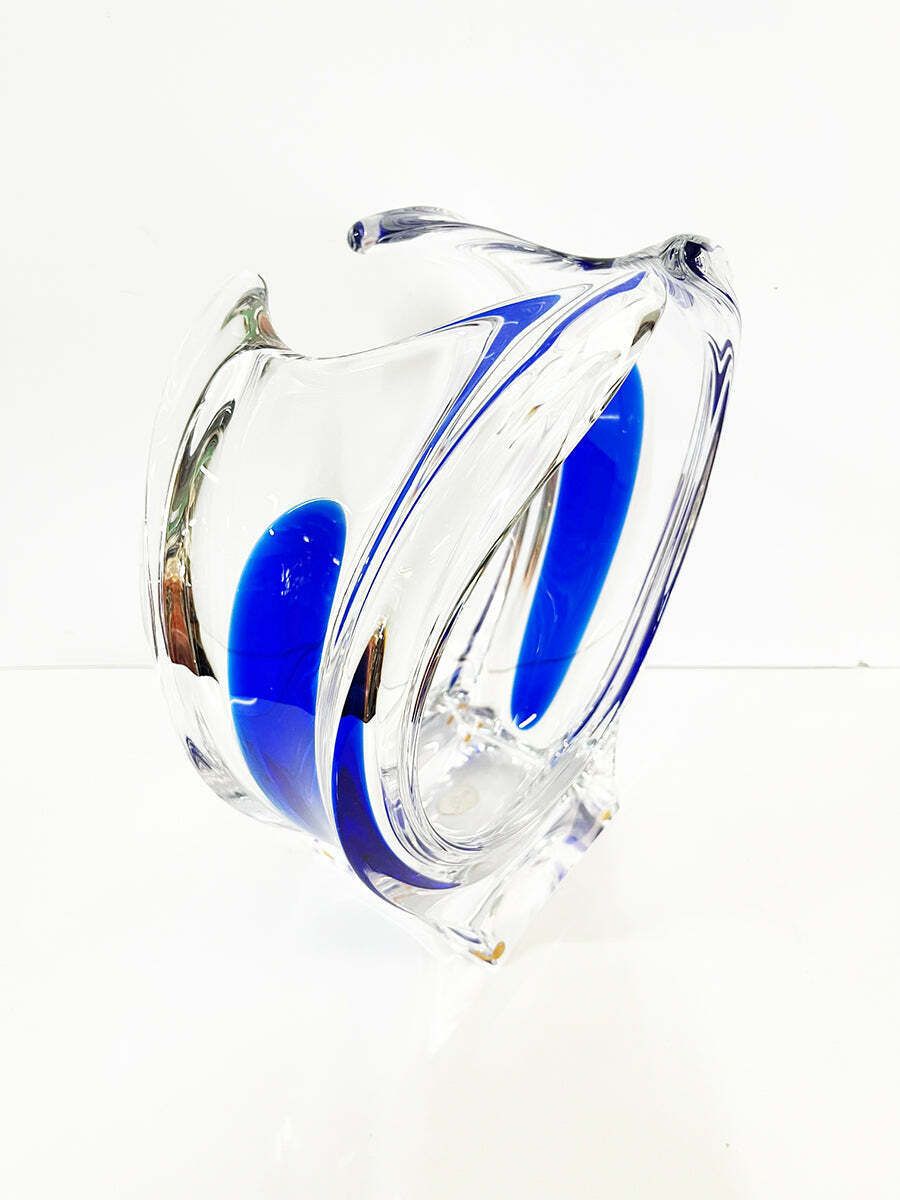Bohemia Vase Sculpture Blue '900  Art photo furniture