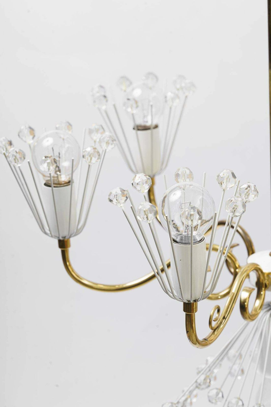 Beautiful Chandelier By Emil Stejnar For Rupert Nikoll Around 1960s photo for sale