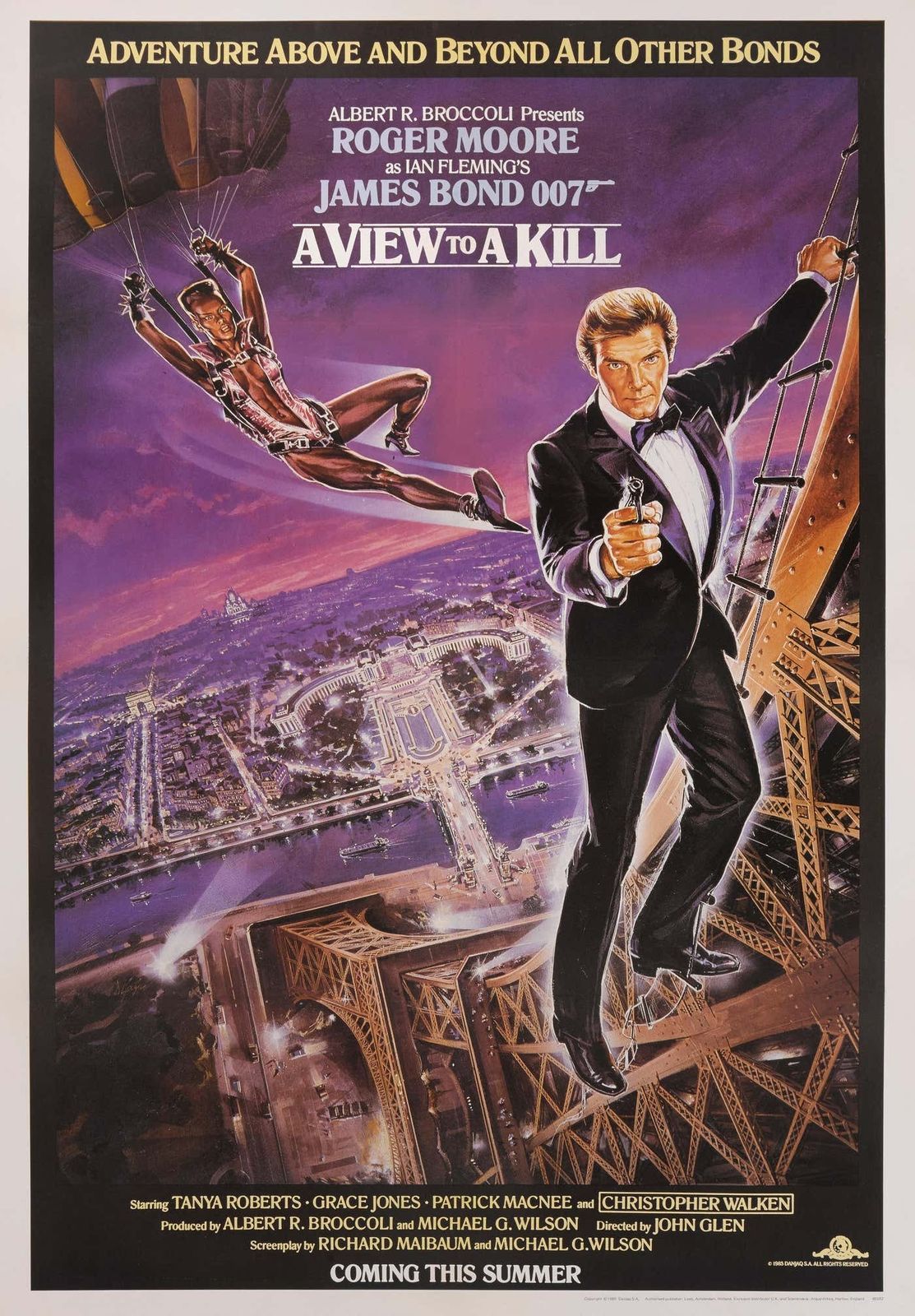Original Us Advance Purple Style Film Poster photo for sale