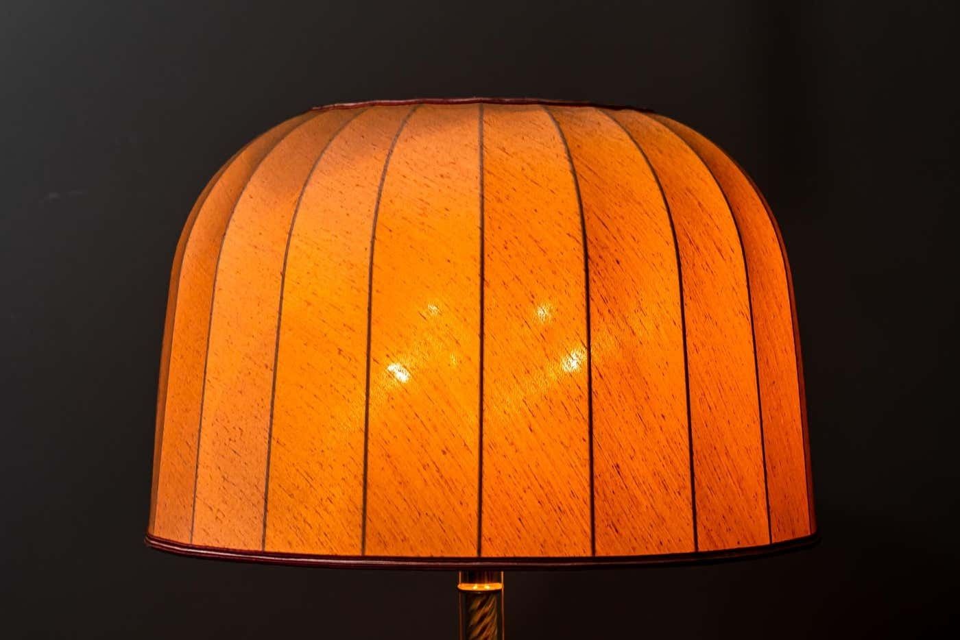 photo furniture Floor Lamp ''Glasschaft'' ''Engl. ''Glass Rod'', No. 2134 By J.T. Kalmar, 1960s