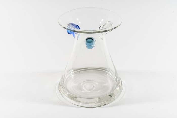 Murano Glass Vase Italian Around 1970s photo furniture