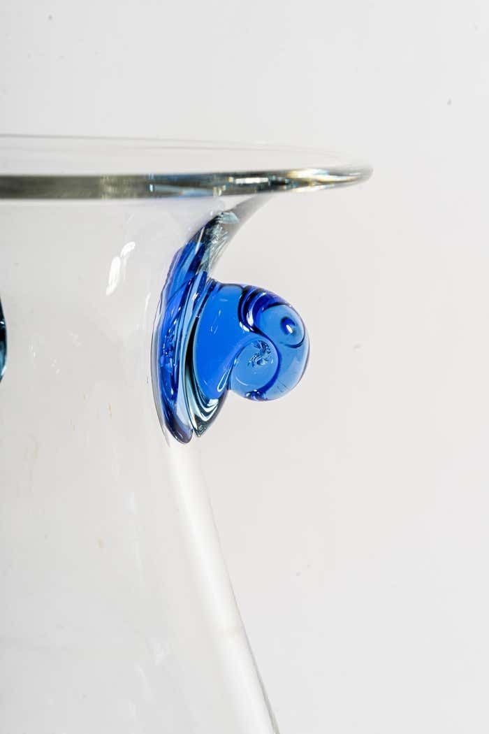 photo for sale Murano Glass Vase Italian Around 1970s