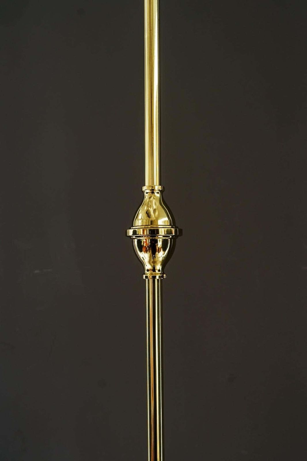 Jugendstil Pendant With Palme Koenig Glass Shade Vienna Around 1910 photo vinterior