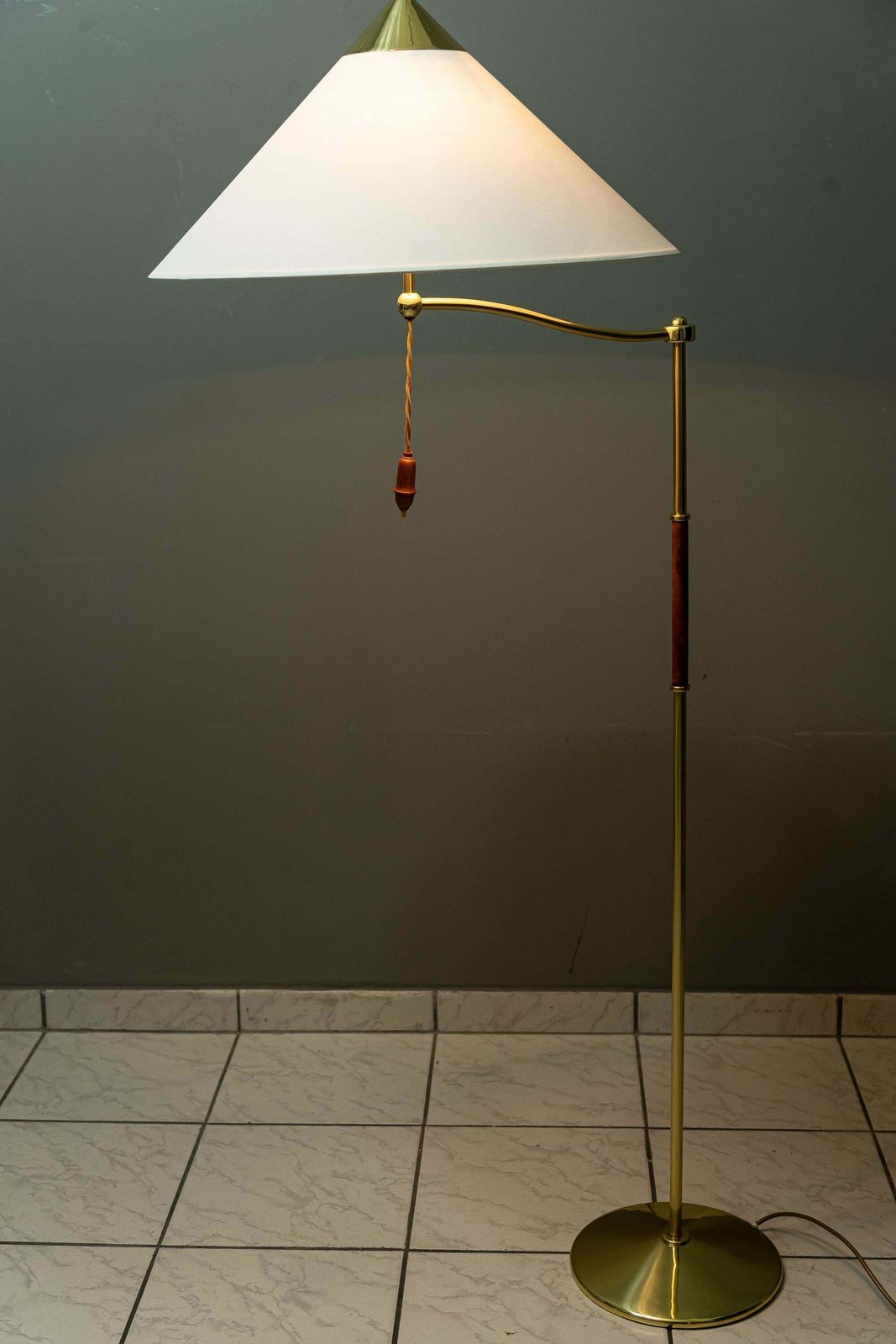 photo buy Rare Floor Lamp By Josef Frank For J.T.Kalmar Around 1950s