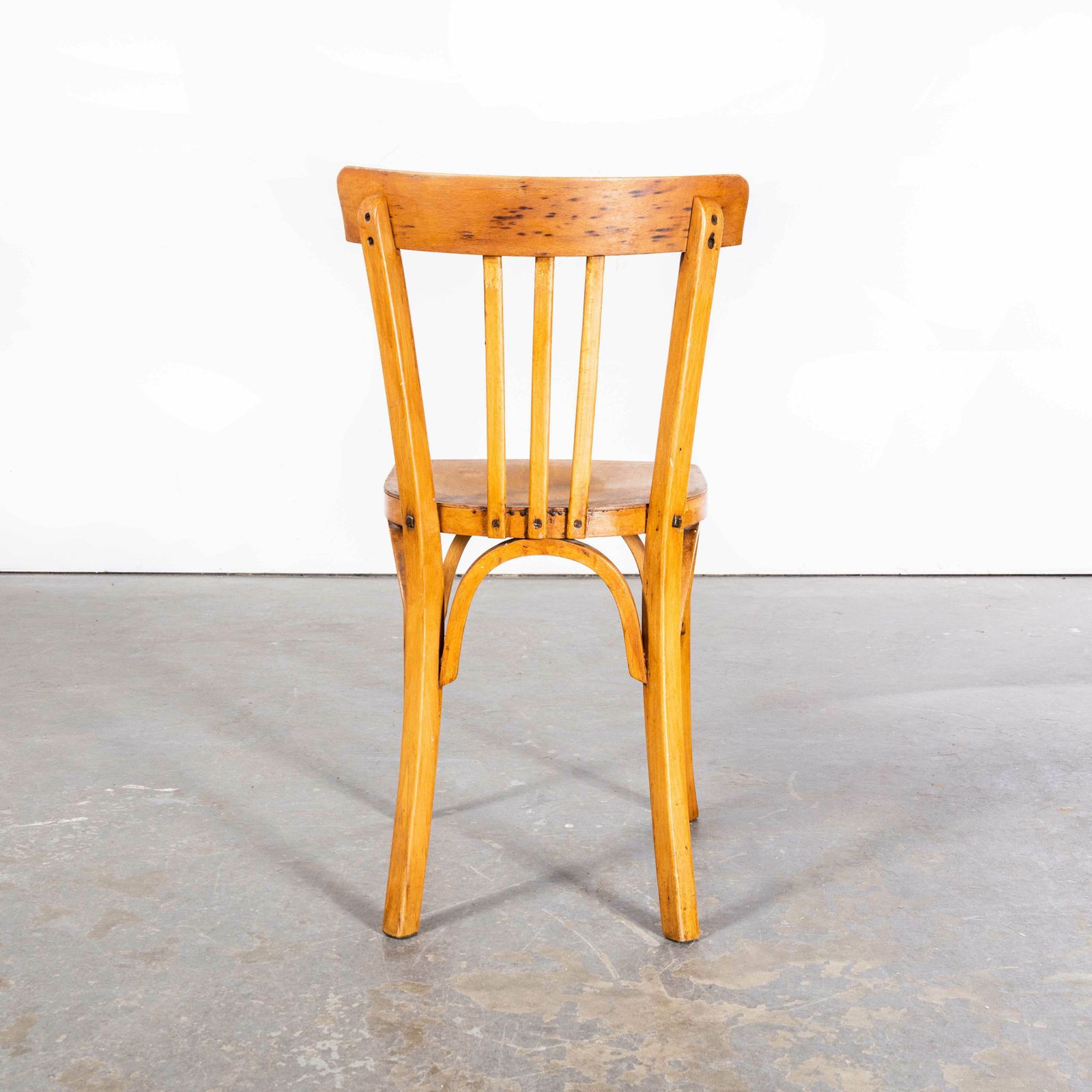 1950’s Baumann Honey Tri Back Dining Chair – Set Of Four photo buy
