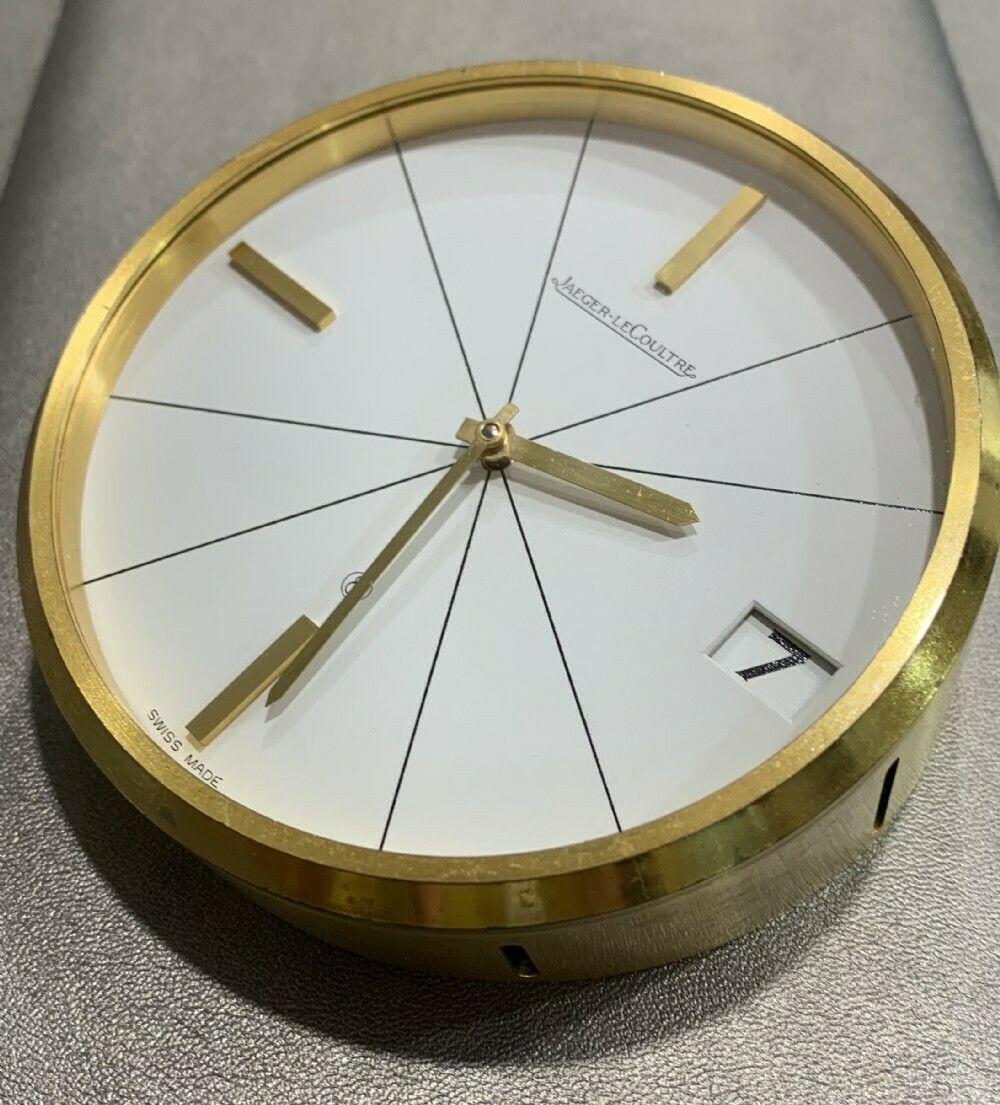Jaeger Lecoultre 8 Day Desk Clock photo furniture