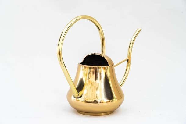 Brass Watering Can Vienna Around 1960s photo vinterior