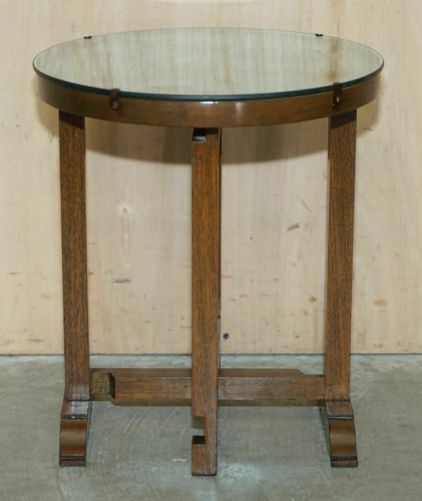 Pair Of Circa 1940 Chinese Export Chinoiserie Side End Wine Games Folding Tables photo Furniture