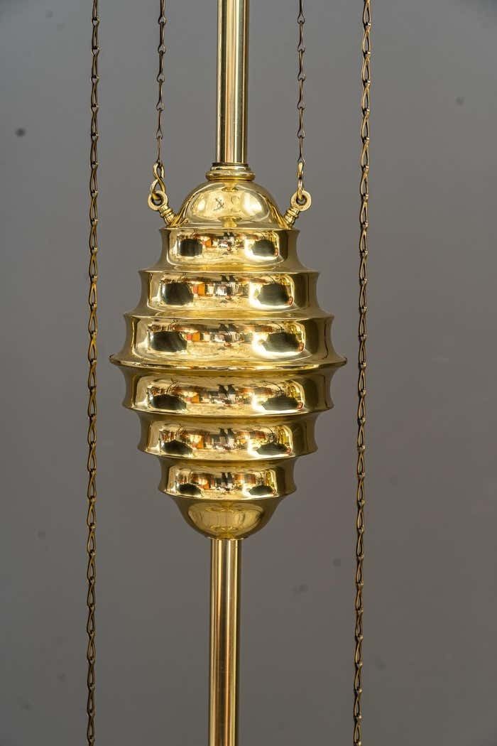 Crystal Glass "Palwa" Chandelier Around 1970s photo 3364.0